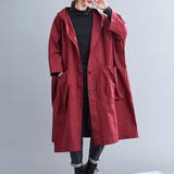 ビッグシルエットトレンチコート レディース ロング丈 | Amulet | 詳細画像8 