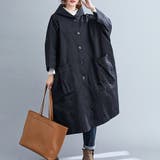 ビッグシルエットトレンチコート レディース ロング丈 | Amulet | 詳細画像9 