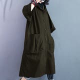 オーバーサイズトレンチコート レディース フード付き | Amulet | 詳細画像8 