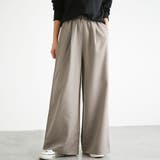 リラックスワイドパンツ レディース ボトムス | Amulet | 詳細画像7 