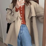 ハーフトレンチコート レディース アウター | Amulet | 詳細画像2 