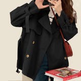 ハーフトレンチコート レディース アウター | Amulet | 詳細画像3 