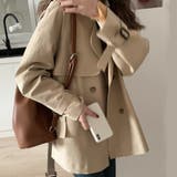 ハーフトレンチコート レディース アウター | Amulet | 詳細画像9 