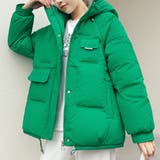 グリーン | フード付きアウター レディース アウター | Amulet