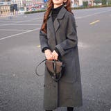 ロングチェスターコート レディース アウター | Amulet | 詳細画像17 