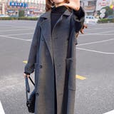 ロングチェスターコート レディース アウター | Amulet | 詳細画像18 