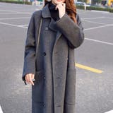 ロングチェスターコート レディース アウター | Amulet | 詳細画像19 