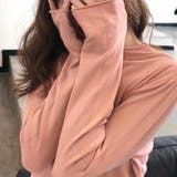 ピンク | ハイネックプルオーバー レディース トップス | Amulet