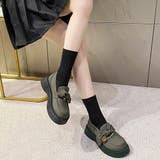 厚底リボン付きローファー レディース 靴 | Amulet | 詳細画像10 