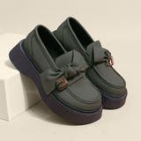 厚底リボン付きローファー レディース 靴 | Amulet | 詳細画像3 