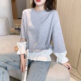 ドッキングプルオーバー シャツ トップス | Amulet | 詳細画像8