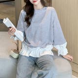 ドッキングプルオーバー シャツ トップス | Amulet | 詳細画像9