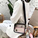 スカーフ付きクリアバッグ レディース かばん | Amulet | 詳細画像18