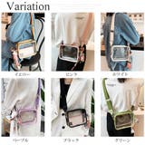 スカーフ付きクリアバッグ レディース かばん | Amulet | 詳細画像5