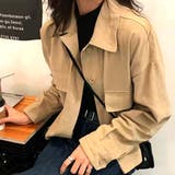 ショート丈ジャケット レディース アウター | Amulet | 詳細画像4 