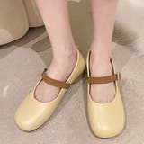 ストラップ付きフラットパンプス レディース 靴 | Amulet | 詳細画像3 