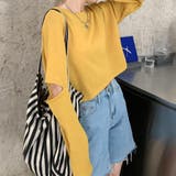 ショート丈カットソー レディース トップス | Amulet | 詳細画像13