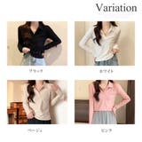 襟付きカットソー レディース トップス | Amulet | 詳細画像5 