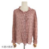 小花柄シフォンブラウス レディース トップス | Amulet | 詳細画像18 