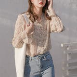 小花柄シフォンブラウス レディース トップス | Amulet | 詳細画像3 