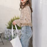 小花柄シフォンブラウス レディース トップス | Amulet | 詳細画像9 