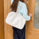 ホワイト | フェイクレザートートバッグ レディース かばん | Amulet