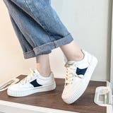 厚底ローカットスニーカー レディース 靴 | Amulet | 詳細画像6 