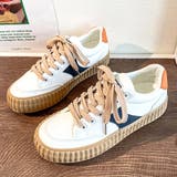 厚底ローカットスニーカー レディース 靴 | Amulet | 詳細画像9 