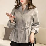 ウエストリボンブラウス レディース トップス | Amulet | 詳細画像12