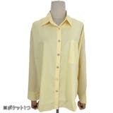 長袖シンプルシャツ ブラウス レディース | Amulet | 詳細画像12 