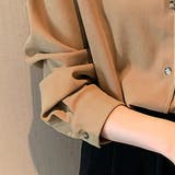 オーバーサイズシンプルシャツ レディース トップス | Amulet | 詳細画像13 