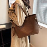 クロコ型押しトートバッグ レディース かばん | Amulet | 詳細画像8