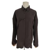 オーバーサイズシンプルシャツ ブラウス レディース | Amulet | 詳細画像12