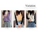 シンプルニットベスト レディース トップス | Amulet | 詳細画像5 