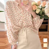 花柄フェミニンブラウス レディース トップス | Amulet | 詳細画像1 