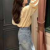 花柄フェミニンブラウス レディース トップス | Amulet | 詳細画像10 