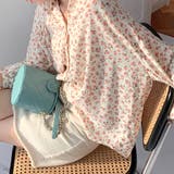 花柄フェミニンブラウス レディース トップス | Amulet | 詳細画像2 