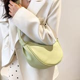 ライトグリーン | 2WAYハーフムーンバッグ バック レディース | Amulet