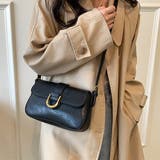 ブラック | 2WAYフラップバッグ バック レディース | Amulet