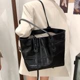 型押し大容量バッグ バック レディース | Amulet | 詳細画像4