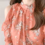 肩開き花柄ブラウス シャツ レディース | Amulet | 詳細画像11