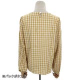 ギンガムチェックブラウス レディース シャツ | Amulet | 詳細画像13 