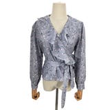 Vネック花柄ブラウス レディース トップス | Amulet | 詳細画像15 