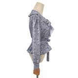 Vネック花柄ブラウス レディース トップス | Amulet | 詳細画像16 