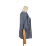 パフスリーブ五分丈トップス レディース カジュアル | Amulet | 詳細画像15 