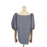 パフスリーブ五分丈トップス レディース カジュアル | Amulet | 詳細画像16 