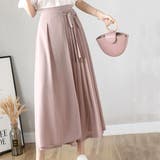 腰リボンシフォンパンツ レディース ボトム | Amulet | 詳細画像3 