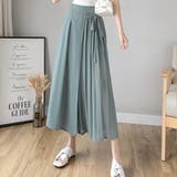 腰リボンシフォンパンツ レディース ボトム | Amulet | 詳細画像9 