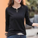 ワンポイントカットソー レディース トップス | Amulet | 詳細画像15