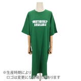 半袖ロゴ付きロングワンピース レディース 10代 | Amulet | 詳細画像15 